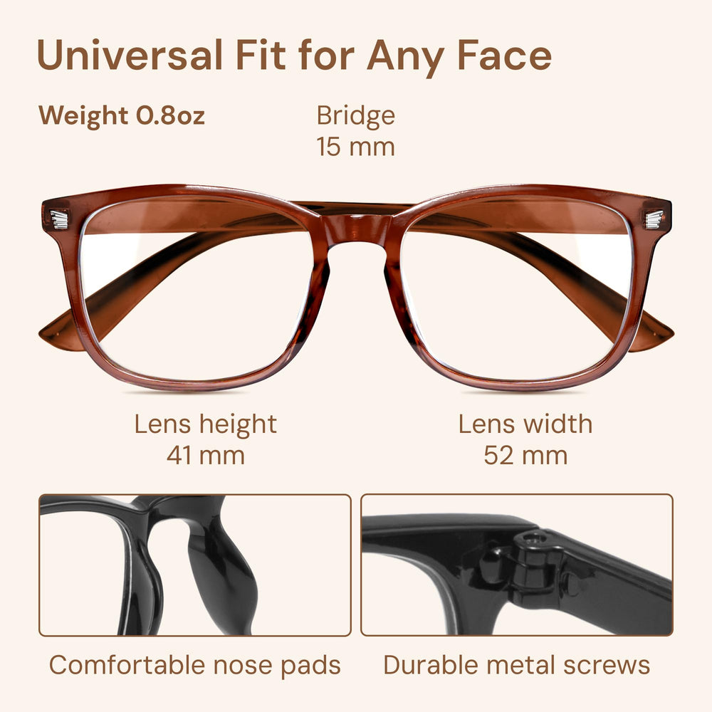Gaoye blue light glasses three-pack display for versatile use