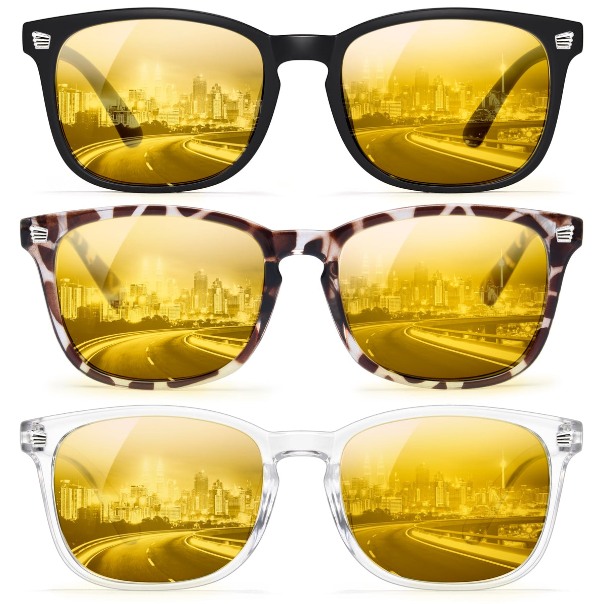 Gaoye stylish blue light glasses for women frame provides lightweight comfort for daily use.