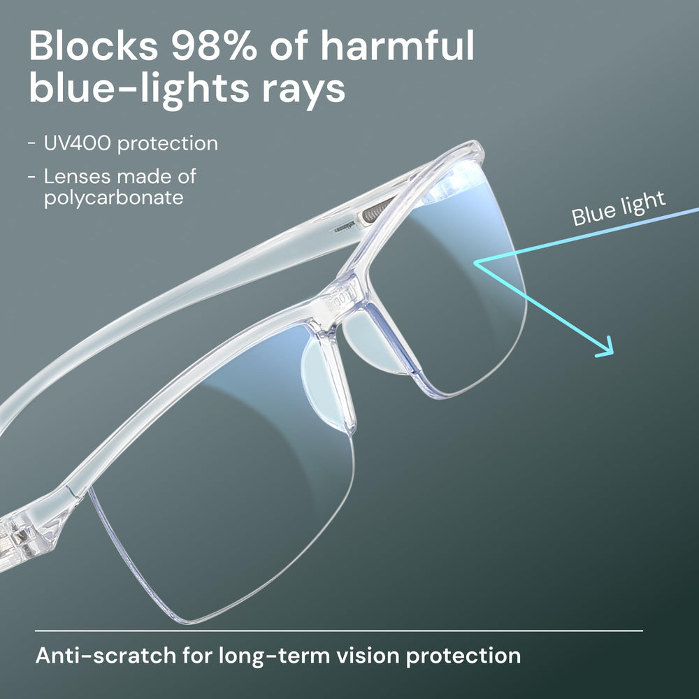 Gaoye stylish men's reading glasses frame for professional and casual looks.