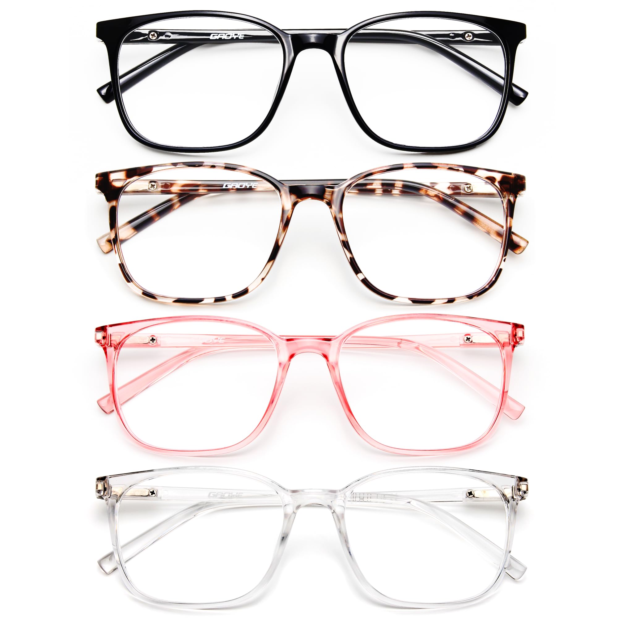 Gaoye Ultralight blue light glasses for women worn during daytime screen work to reduce eye strain.