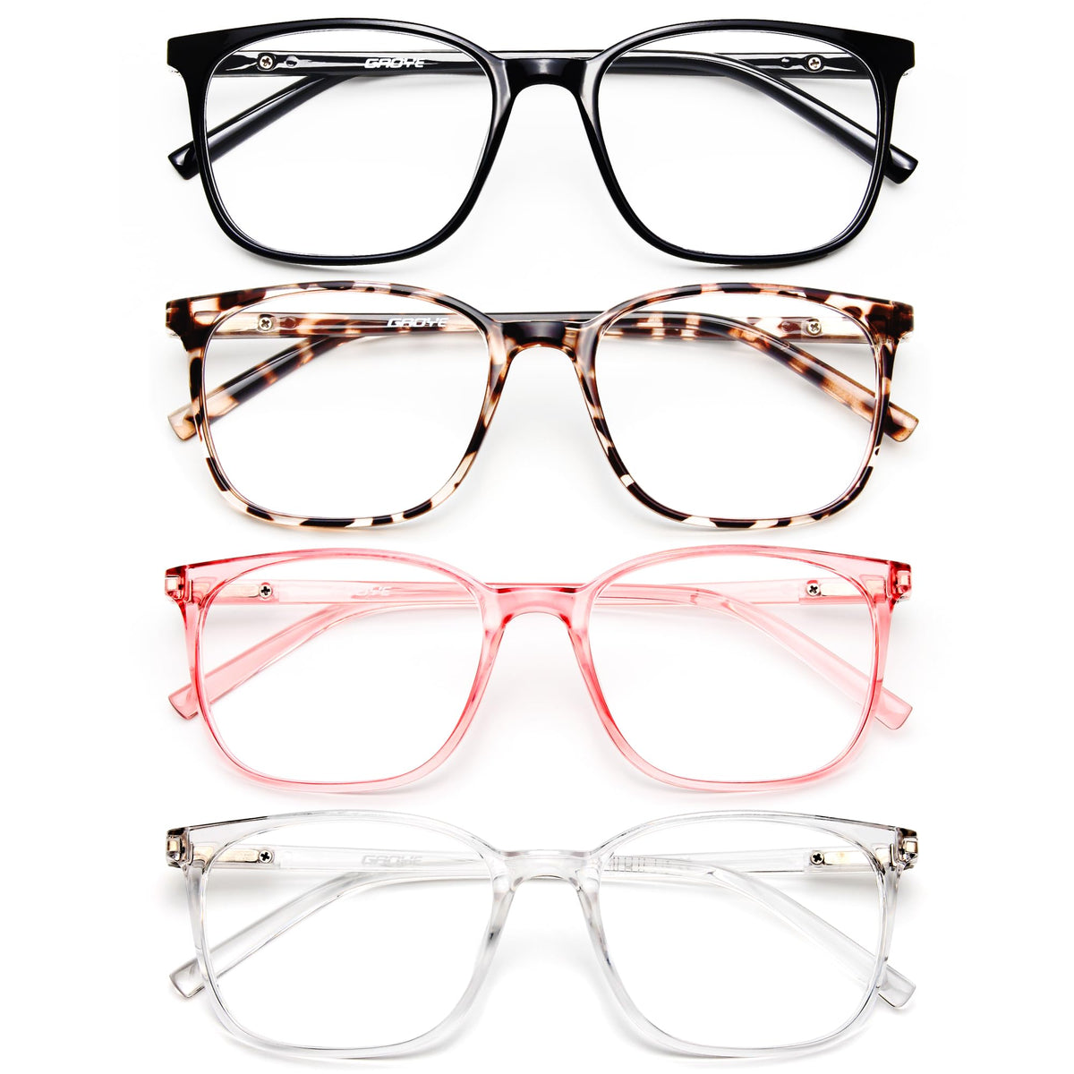 Gaoye Ultralight blue light glasses for women worn during daytime screen work to reduce eye strain.