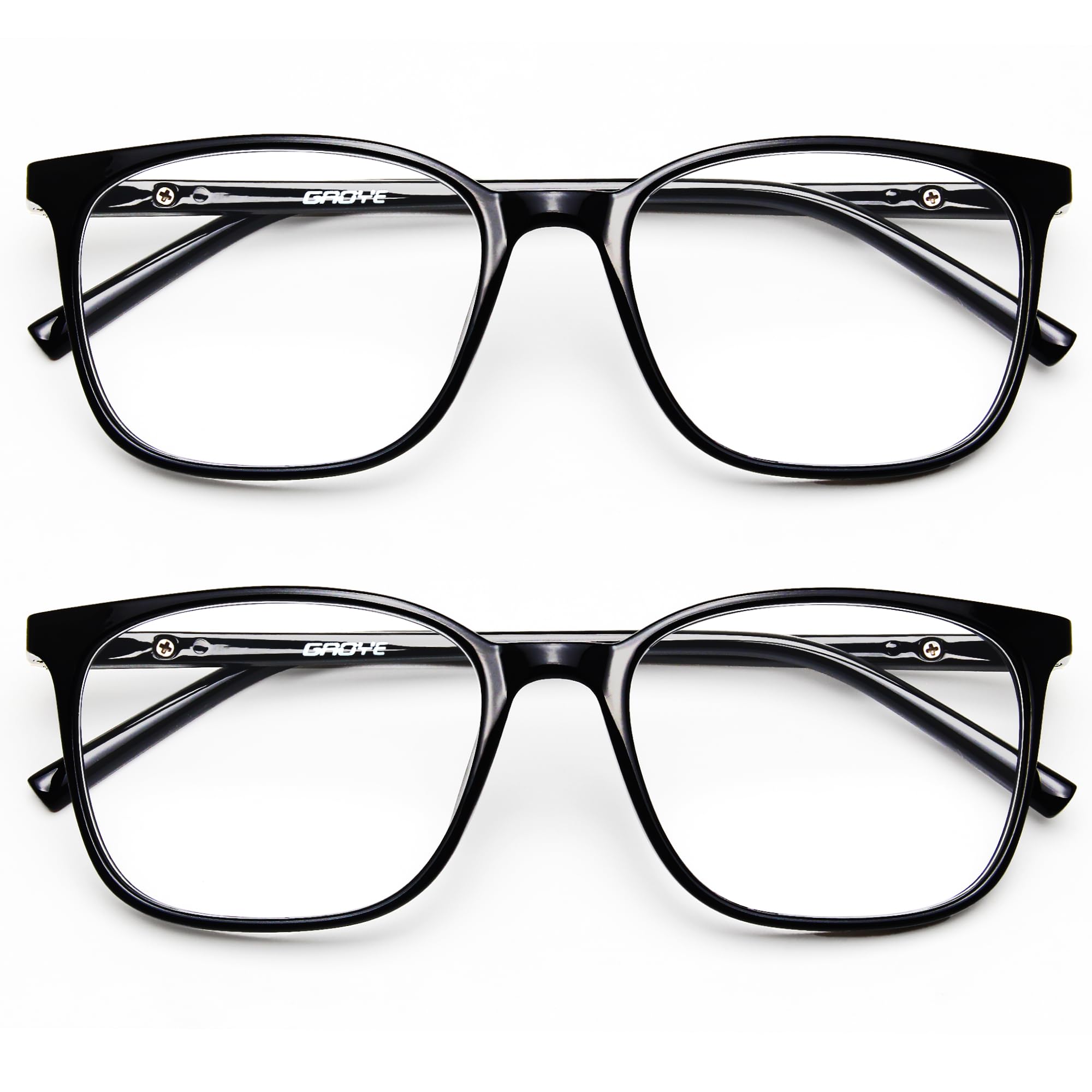 Gaoye ultralight blue light glasses for women on desk setup reducing eye strain