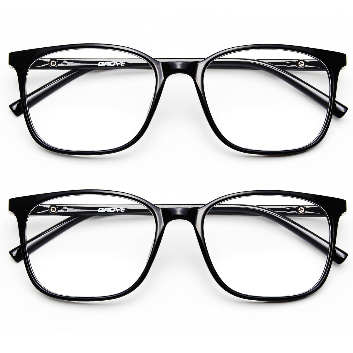 Gaoye ultralight blue light glasses for women on desk setup reducing eye strain