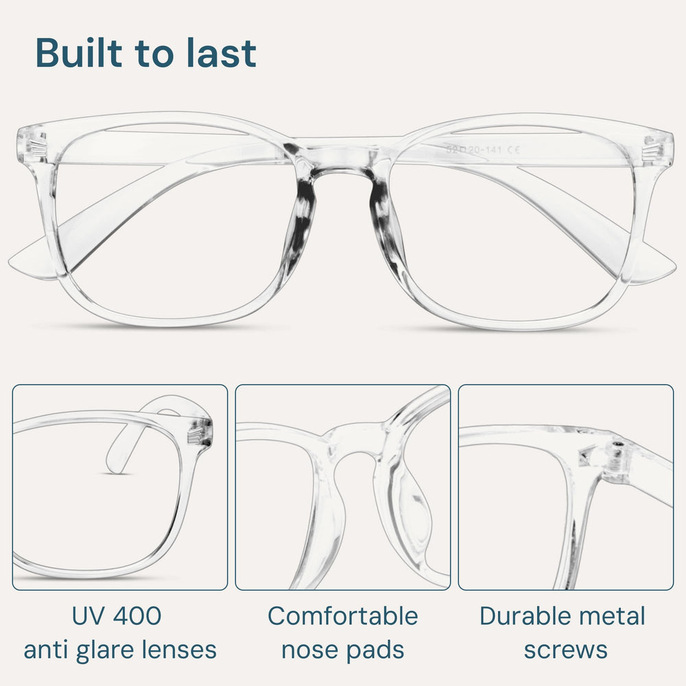 Gaoye unisex blue light glasses designed for versatile screen use