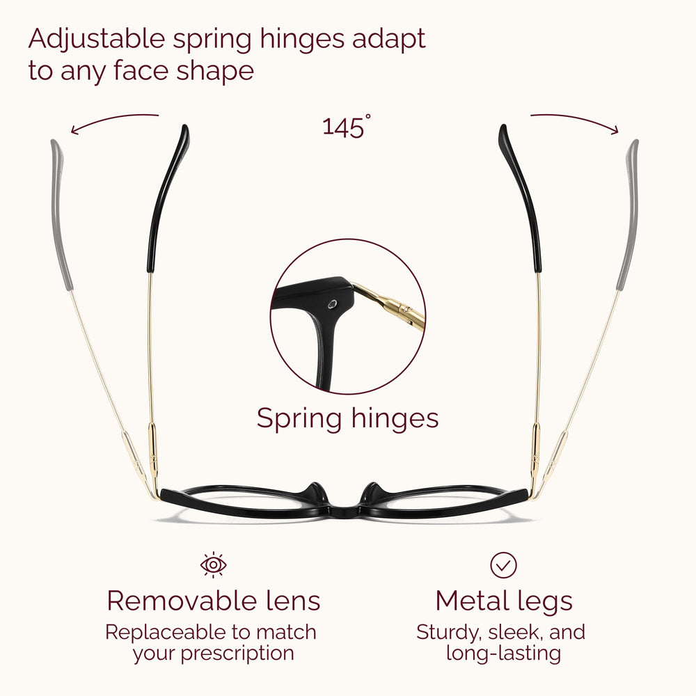Gaoye UV400 protection eyewear shields eyes from blue light and glare.