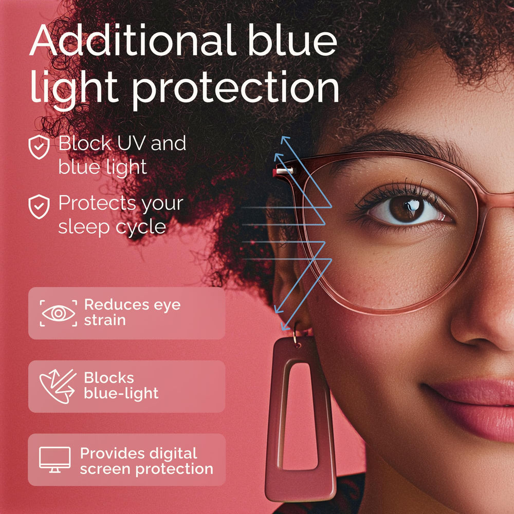 Gaoye UV400 lenses block blue light and UVA UVB rays