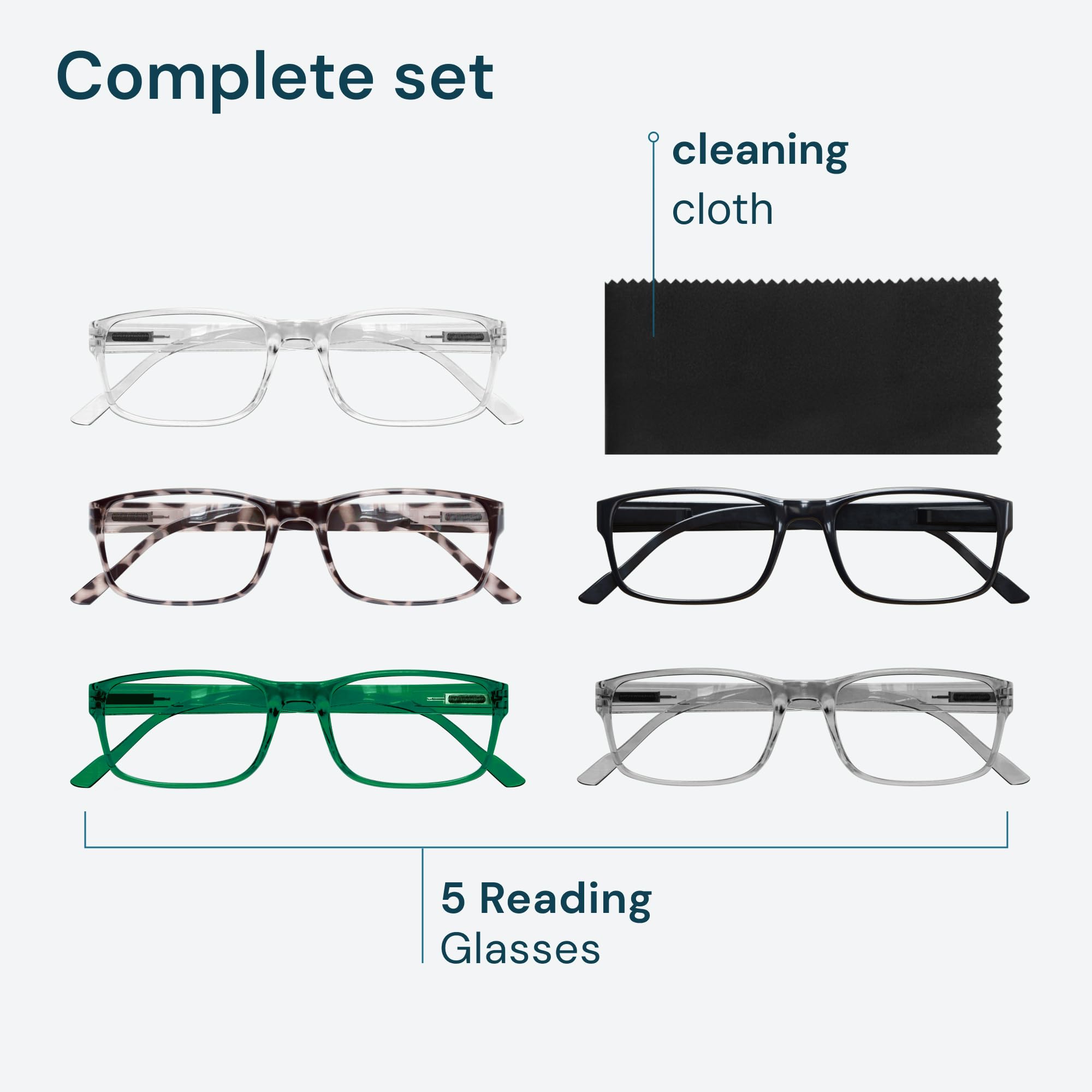 Gaoye value-pack readers let you keep a pair in multiple spaces