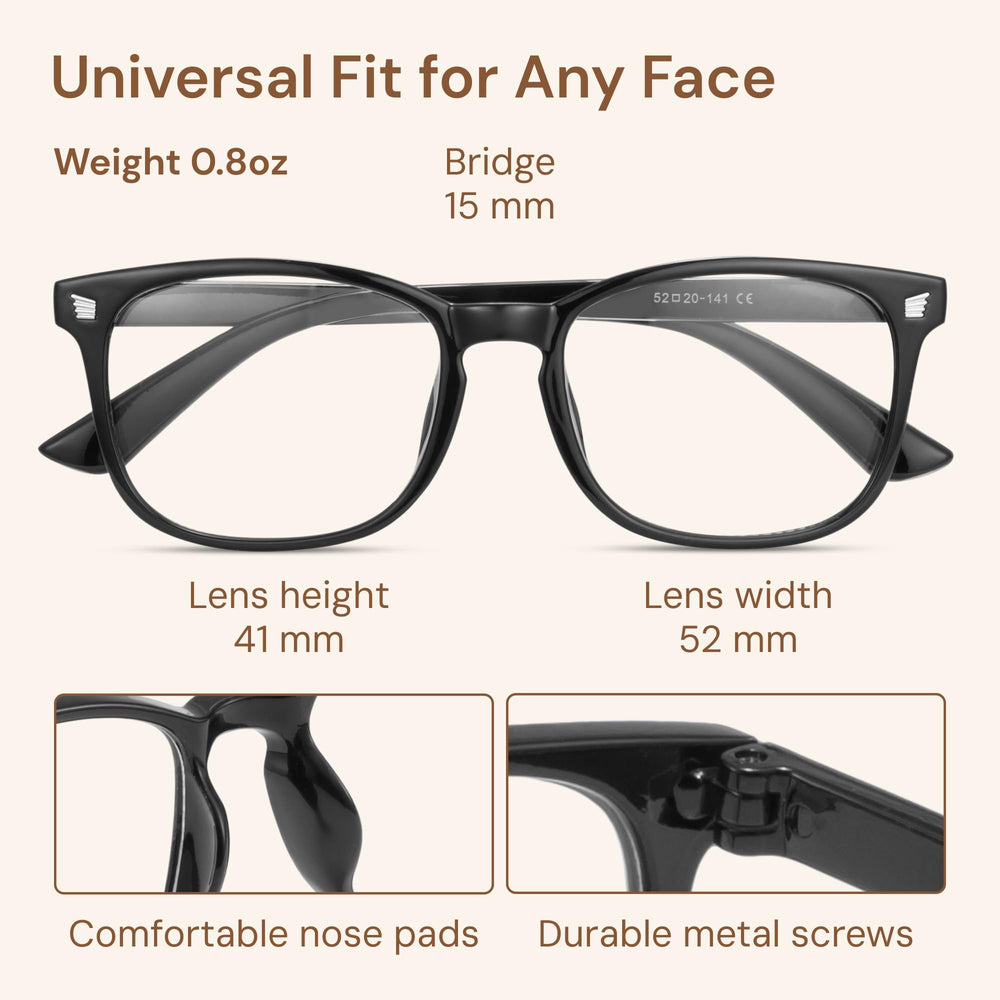 Gaoye glasses worn at a desk during long computer sessions.