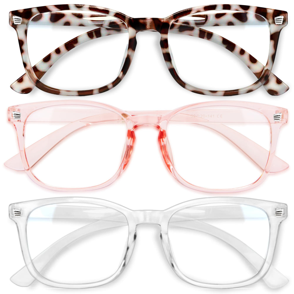 Gaoye women's blue light glasses frame shown with a lightweight setup for daily wear