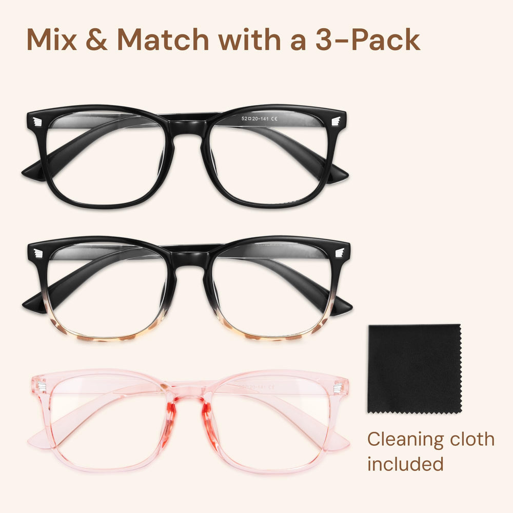 Gaoye replaceable lenses option for prescription upgrades.