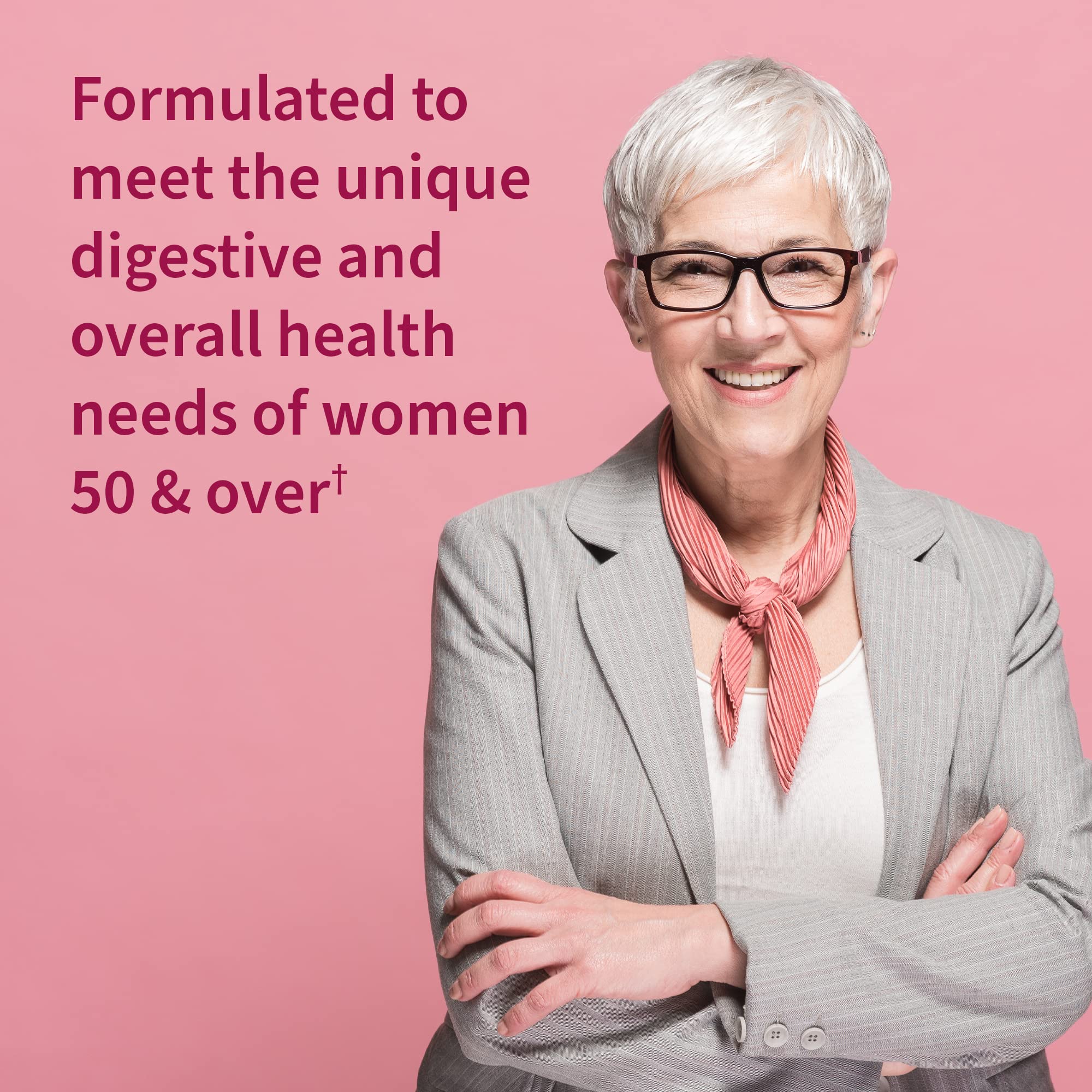Garden of Life 22 Digestive Enzymes label close-up highlighting 50 Plus digestive benefits.