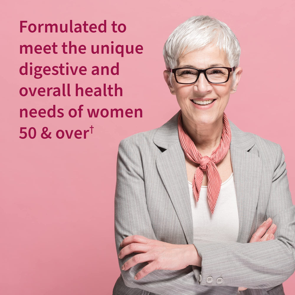 Garden of Life 22 Digestive Enzymes label close-up highlighting 50 Plus digestive benefits.