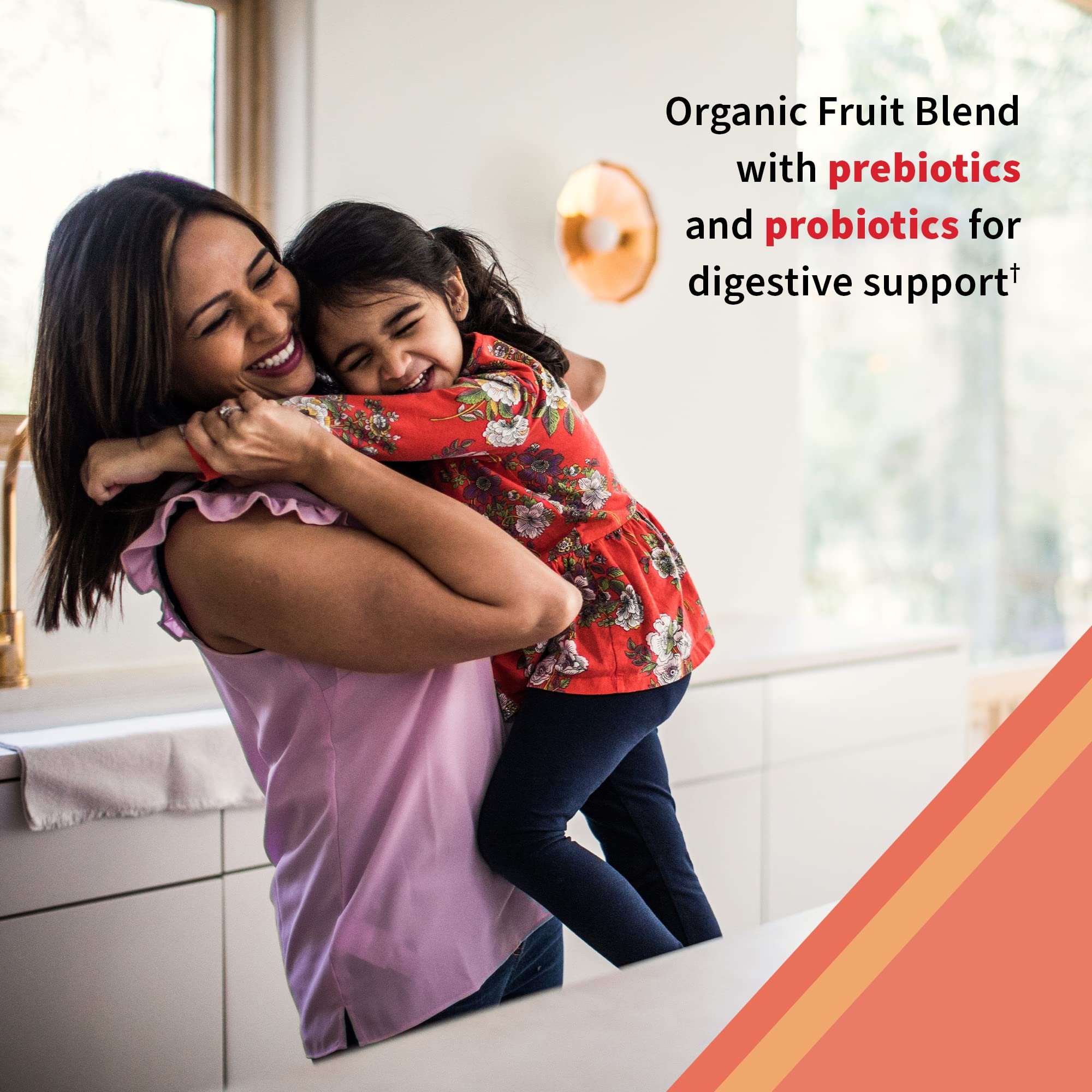 Garden of Life CoQ10 Gummies ingredient label emphasizes non-GMO and gluten-free.