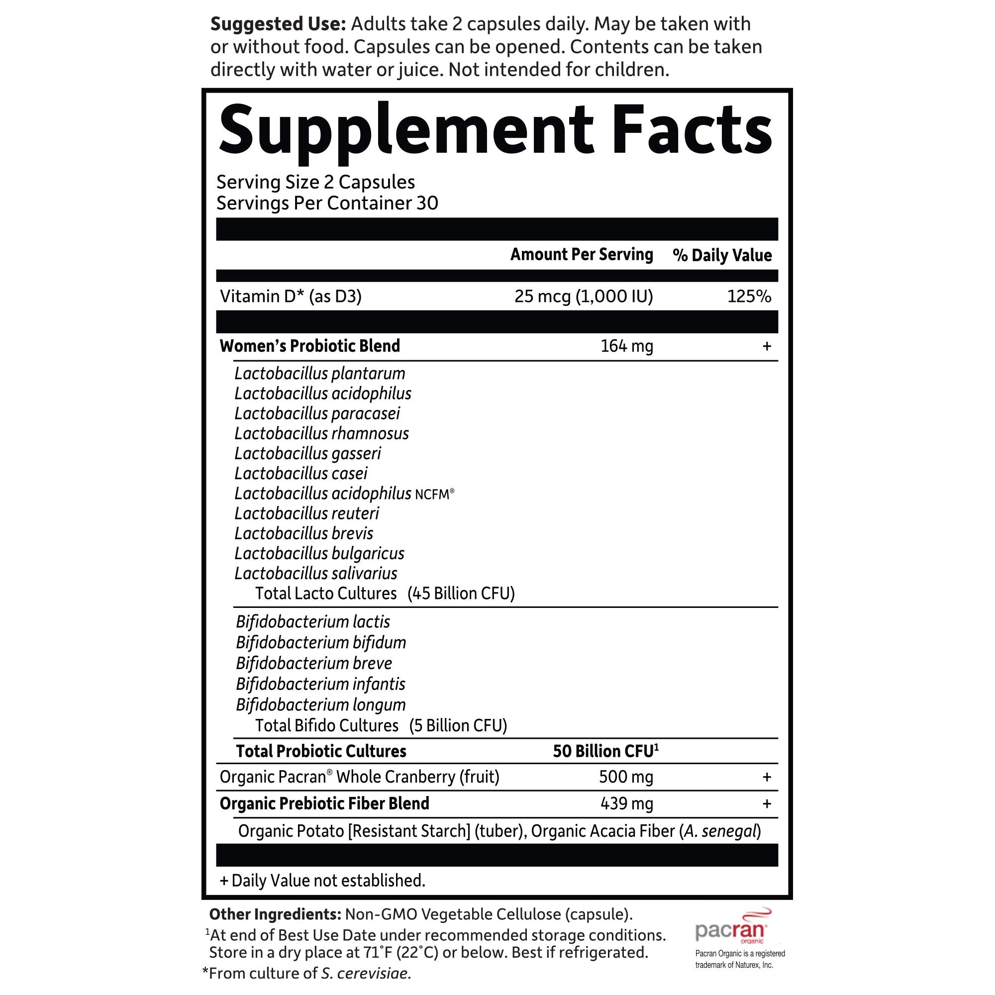 Gluten-free label communicates gluten-free formulation.