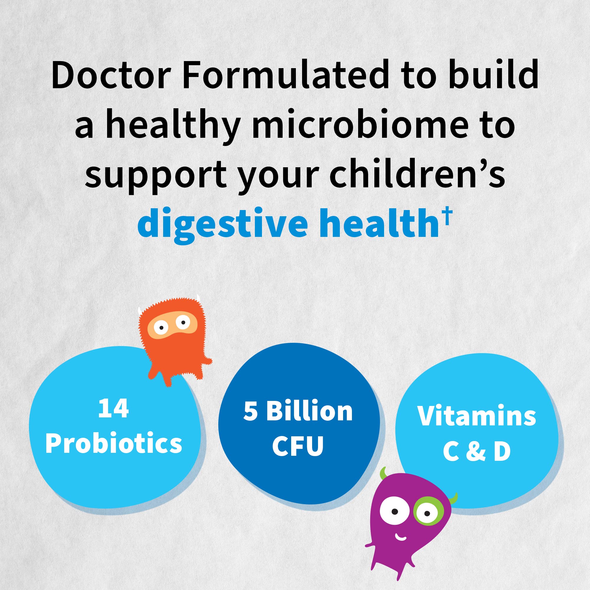 Garden of Life Kids Probiotics USDA Organic seal emphasizes clean sourcing and non-GMO quality.