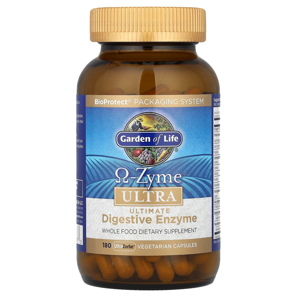 Illustration of 21 enzymes optimized for different digestive phases