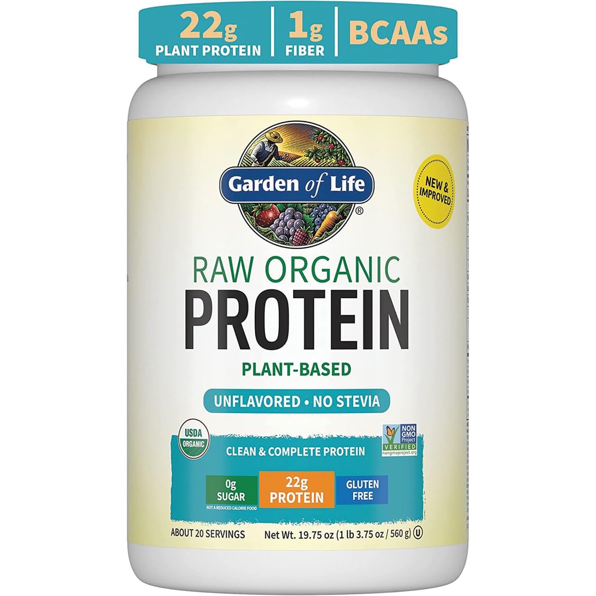 Garden of Life Organic Vegan Protein Powder blend in smoothie demonstrates silky texture