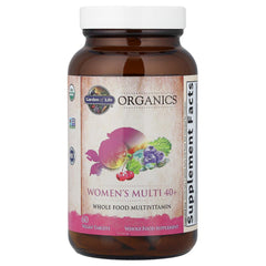 Organic fruits and herbs blend from Garden of Life Organics Women 40+.