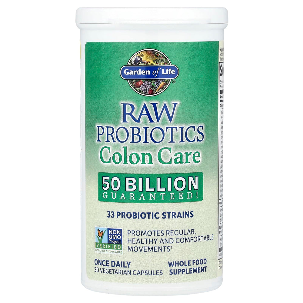 Ingredients panel shows enzymes and raw fruits and vegetables supporting digestion.