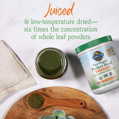 Garden of Life Energizer green powder mix ready to drink for nutrient-rich support