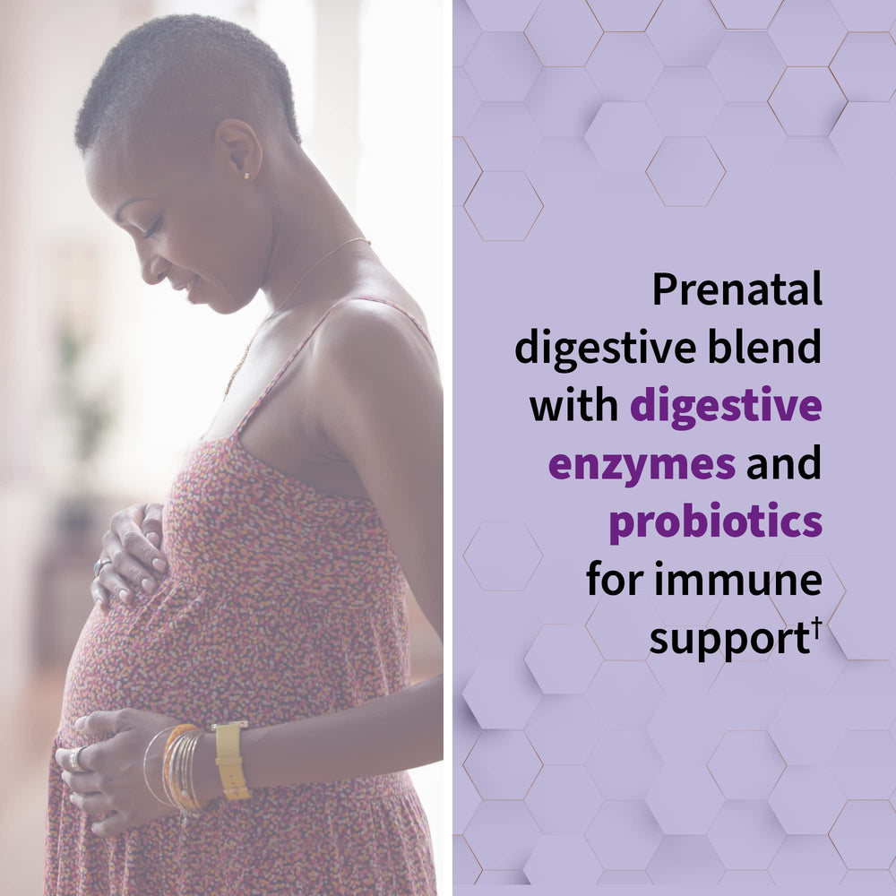 Sealed cap on RAW Prenatal bottle emphasizing freshness and quality