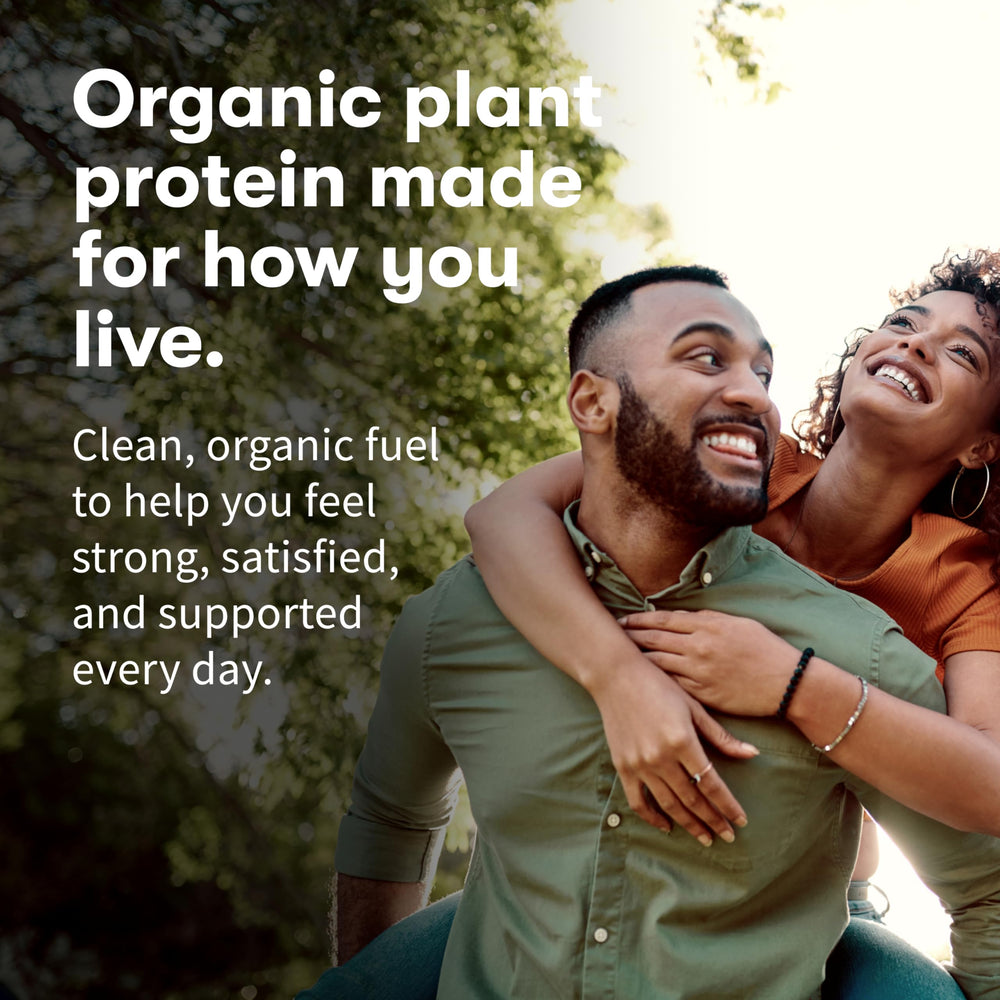 Garden of Life vanilla protein shake in glass, ideal for post-workout recovery.