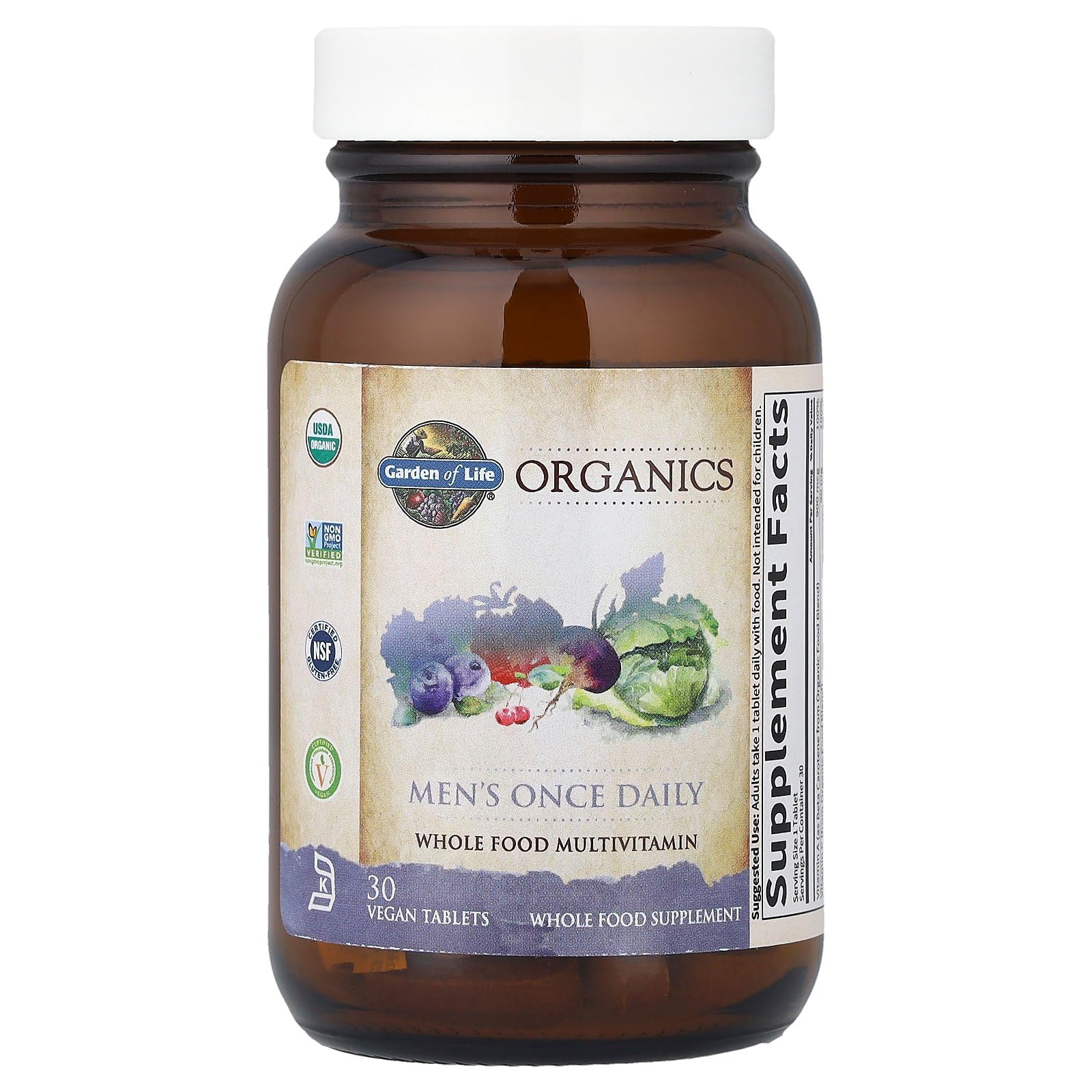 Garden of Life vegan B12 energy support in tablet form.