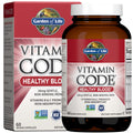 Garden of Life Vitamin Code Healthy Blood Iron for Women – 60 Vegan Capsules