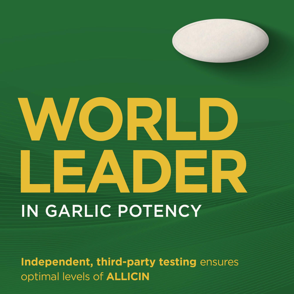 Garlique third-party testing seals batch quality and potency.