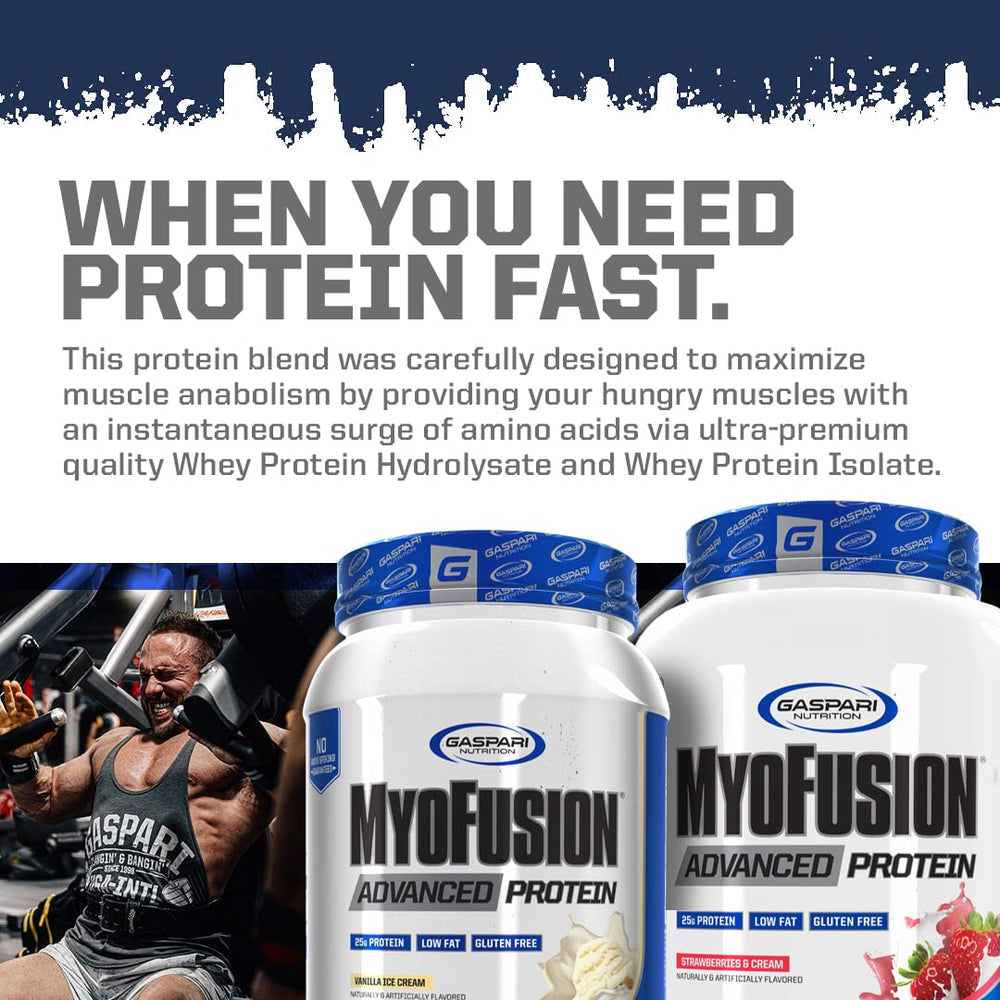 Gaspari Nutrition Myofusion Advanced Protein nutrition facts panel aids informed choices