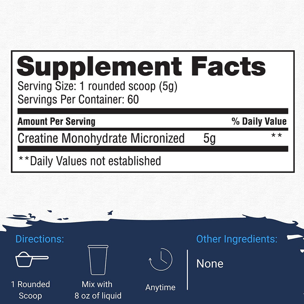 Powder dispensing from Gaspari Nutrition Pure Creatine Monohydrate