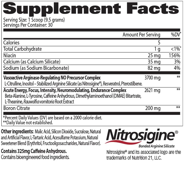 GAT SPORT Nitraflex green apple scoop measures a single serving.