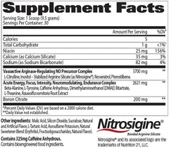 GAT SPORT Nitraflex green apple scoop measures a single serving.