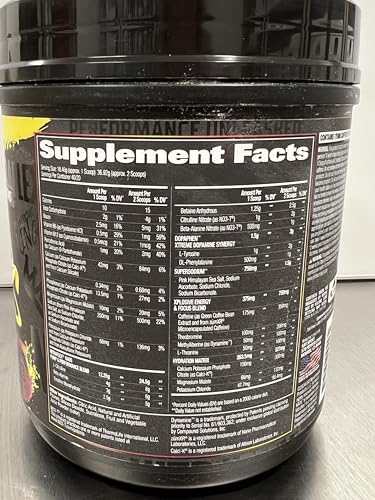 GAT SPORT Nitraflex KAOS Berry Lemonade glass in hand conveys ready-to-workout energy