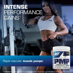 GAT SPORT PMP blue raspberry pour demonstrates easy mix and flavor.