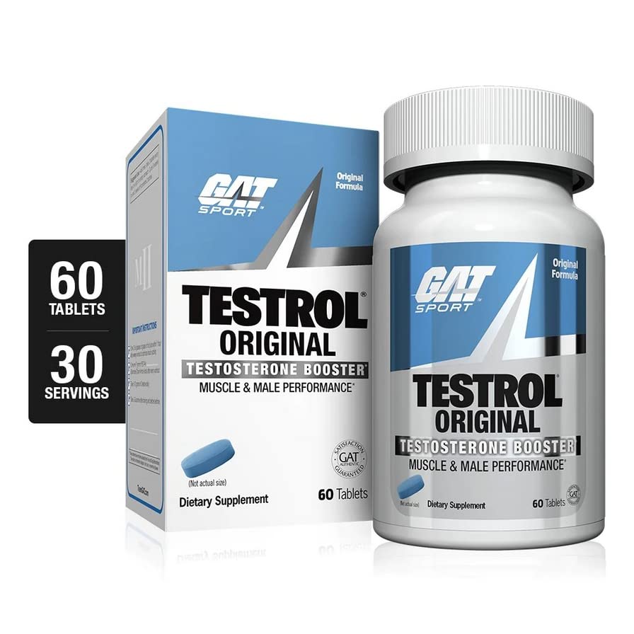GAT Sport Testrol ingredients chart reveals tribulus, zinc, and magnesium synergy.