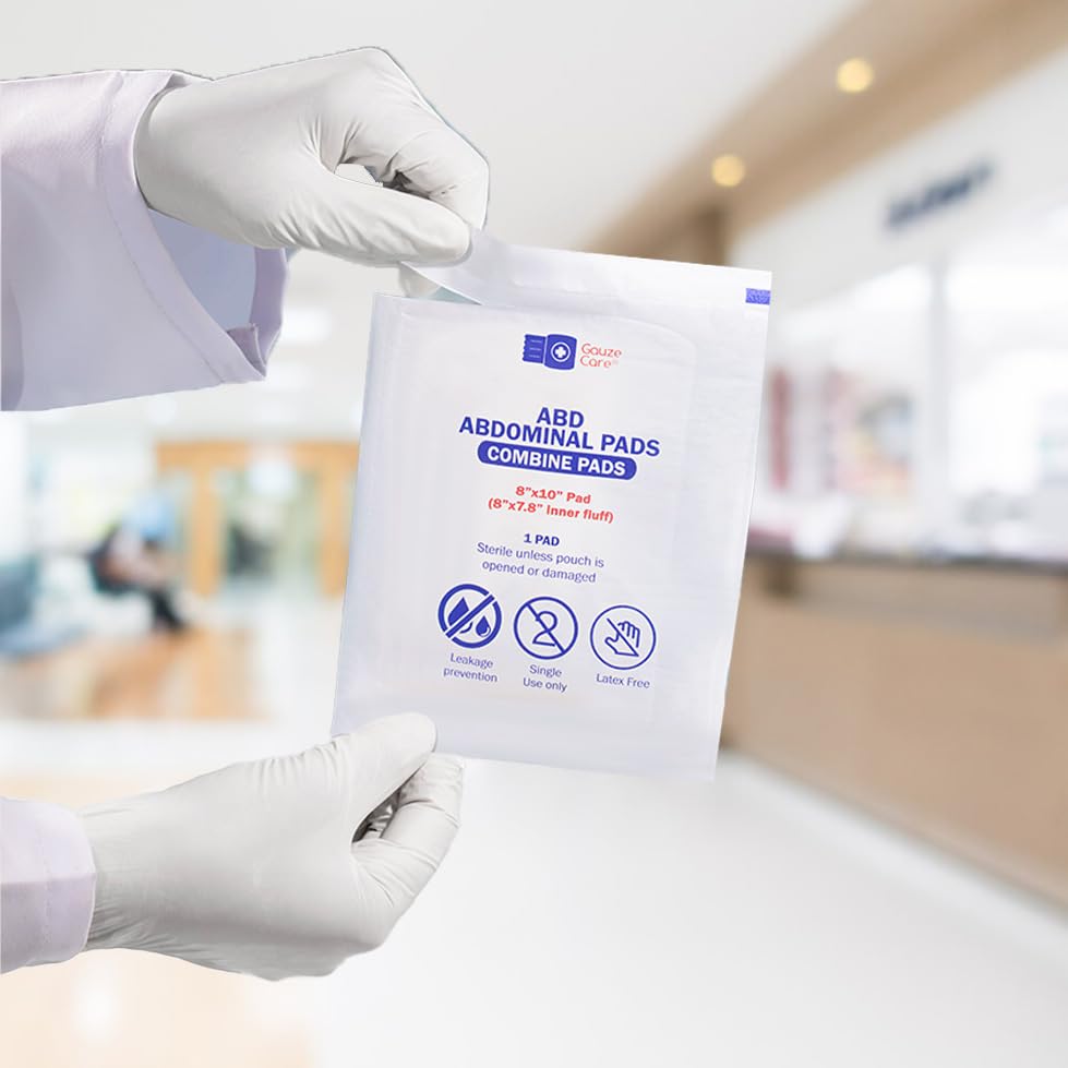 Gauze Care Nonstick layer reduces sticking during dressing changes.