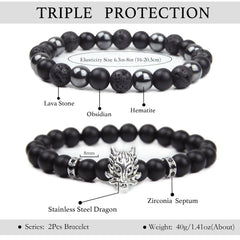 GDLKPYHS dragon-bracelet-detail showcases bold design for casual to formal outfits.
