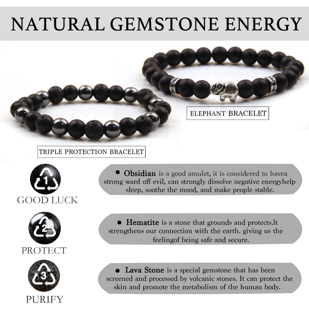 GDLKPYHS elephant charm design bracelet adds bold, contemporary flair.