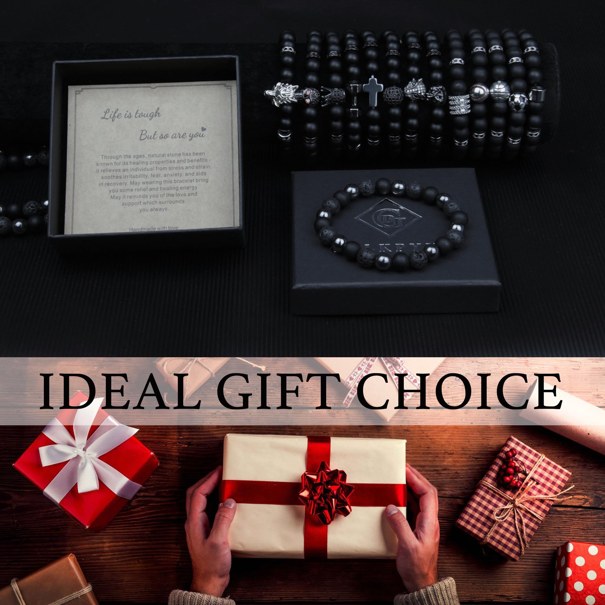 GDLKPYHS gift-ready packaging enhances a memorable present for him.