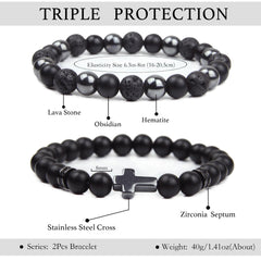 GDLKPYHS onyx bead bracelet highlighting stylish everyday use