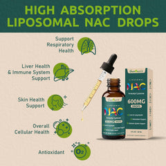 Geeoasis NAC with quercetin and zinc label highlights blend.
