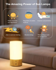 Geecent lamp color temperature switch demonstrates 2700K-6000K options.