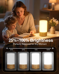 Geecent remote control lets you adjust settings from across the room.
