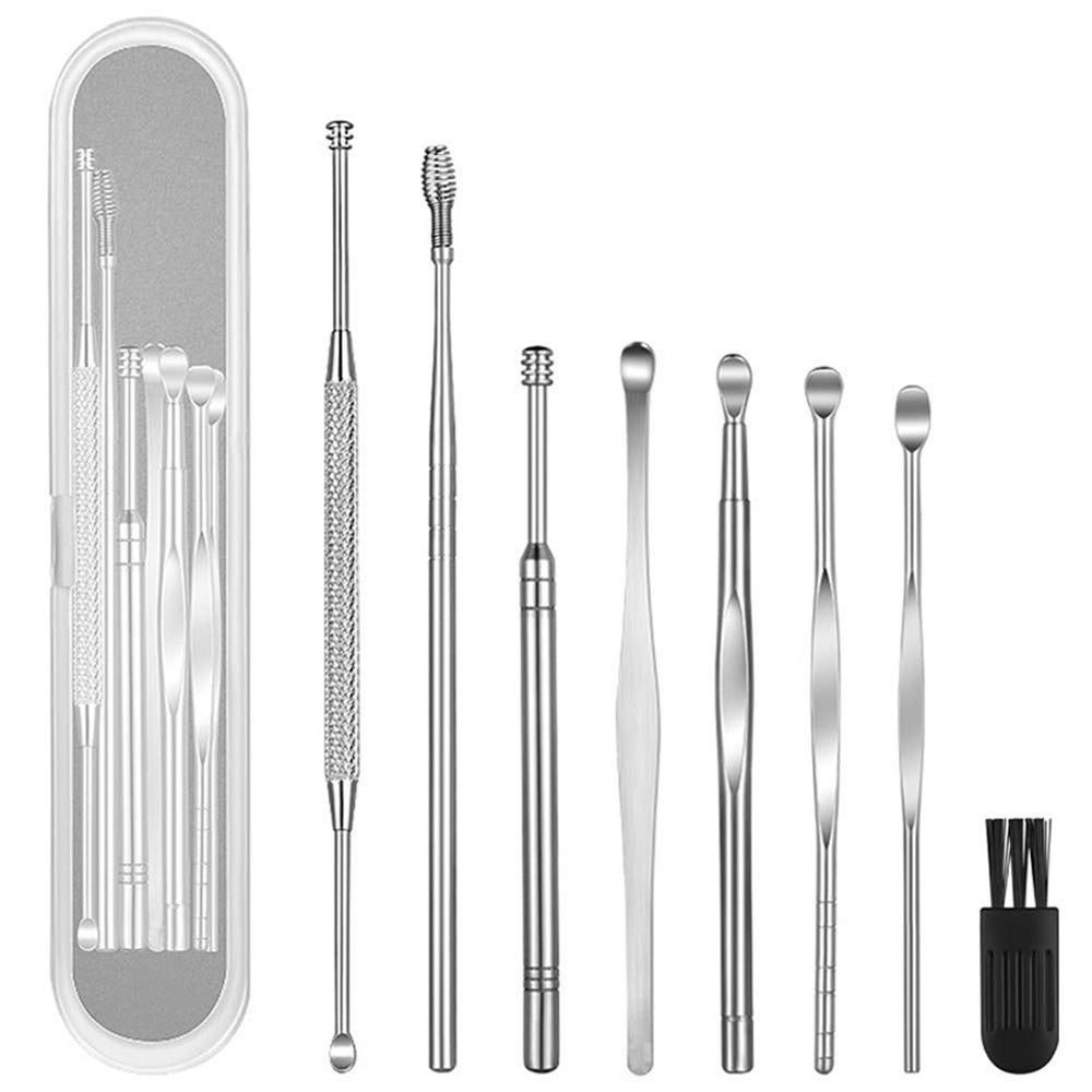 Geengle ear curette set packaging box for organized storage and easy selection.
