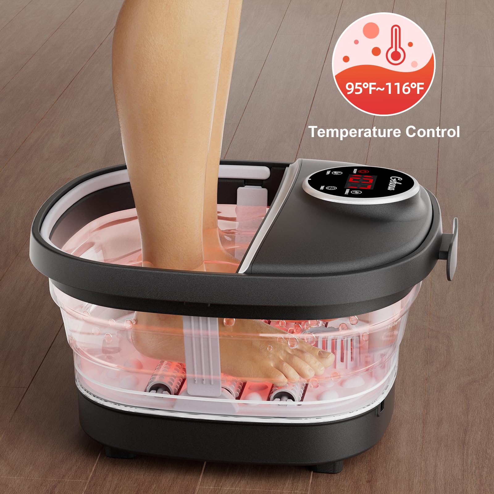 GEHONA collapsible design stores compactly for easy storage.