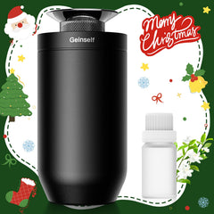 Geinself waterless diffuser ultra-fine mist delivers stronger fragrance without heat in cars or offices.