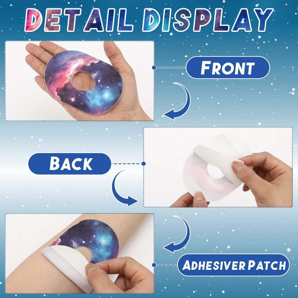 Geiserailie breathable fabric patch minimizes irritation during wear.