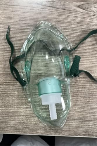 Geiserailie clear-view mask enables monitoring during use.
