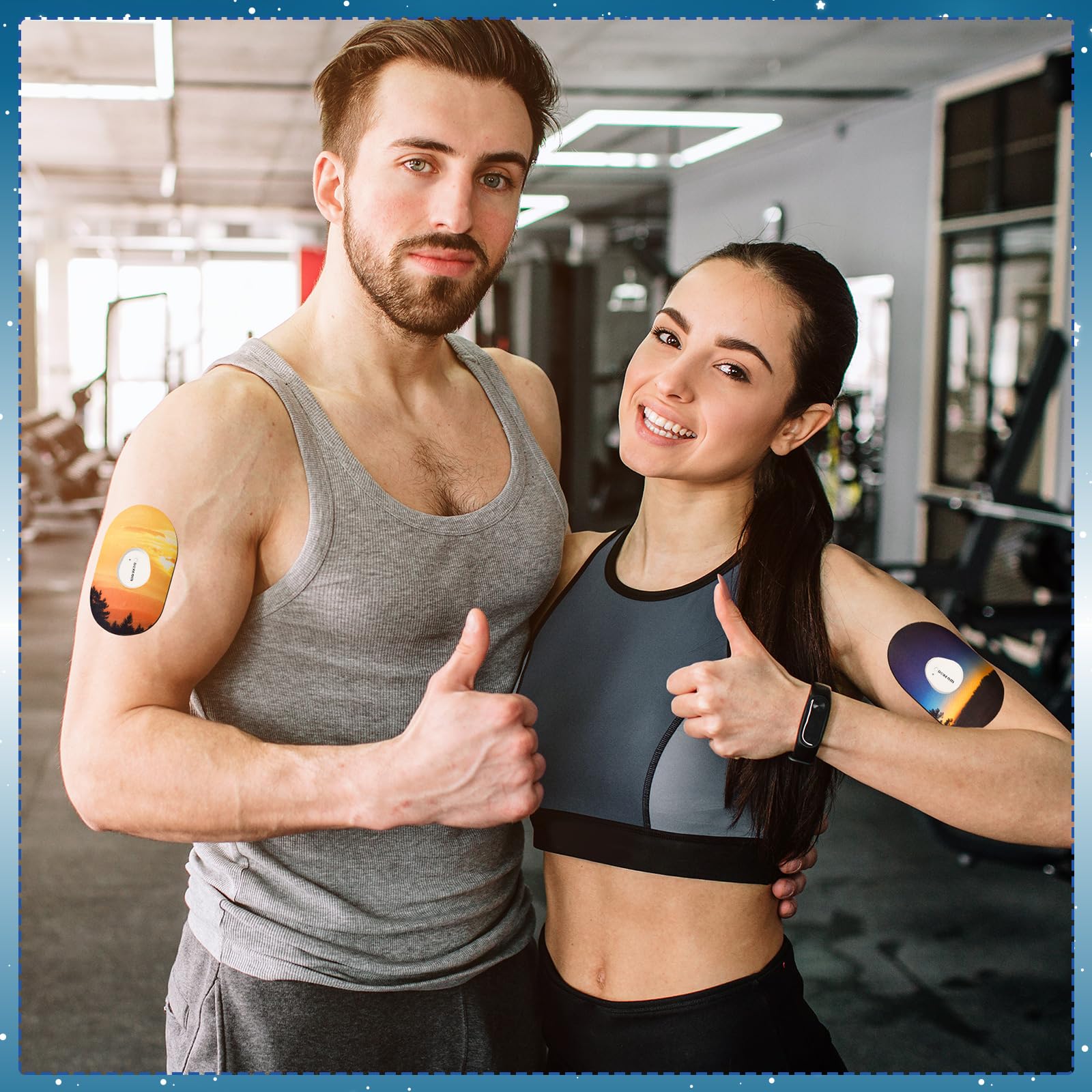 Geiserailie Dexcom G7 patch FDA-registered for long-lasting comfort and safety.